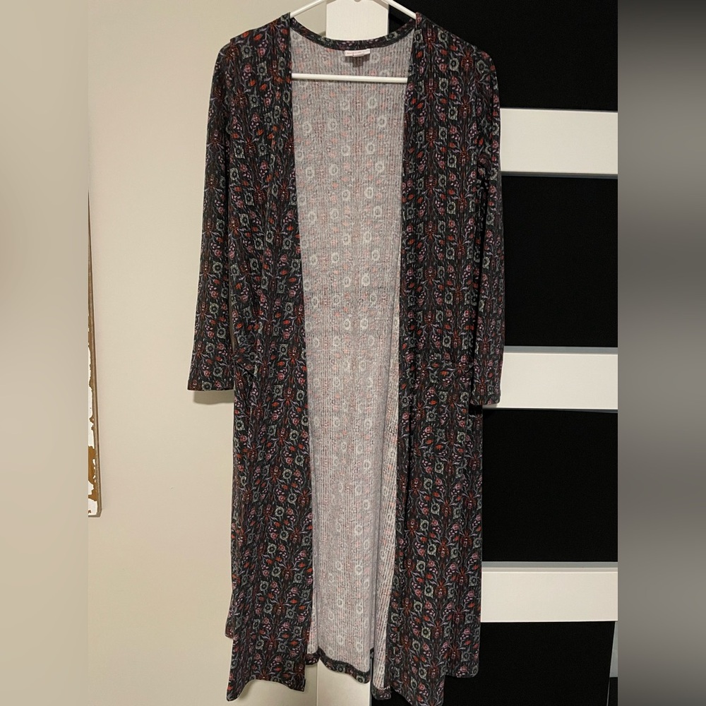 LuLaRoe Multicolor Patterned Cardigan